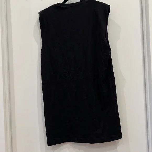 H&M Sleeveless T shirt Black Dress - Picture 4 of 4